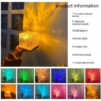 16 Colors LED Water Ripple Ambient