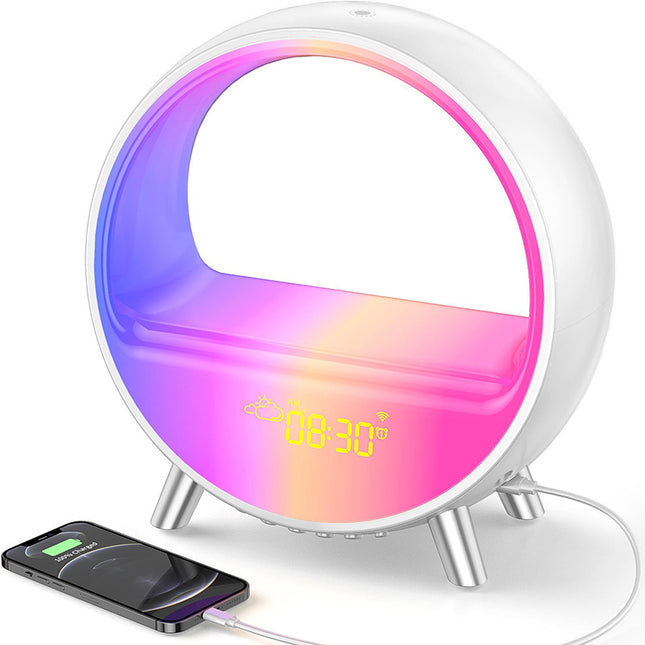 Smart Alarm Clock Night Light WiFi Wake Up Light Sunrise Sunset Lamp