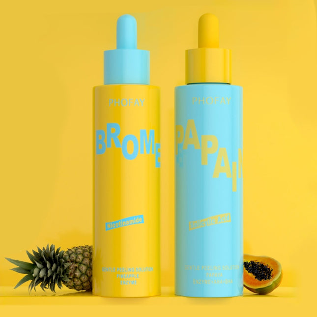 Papaya Enzyme Peeling Solution | AHA + BHA Gentle Exfoliator – Blash Boom Beauty