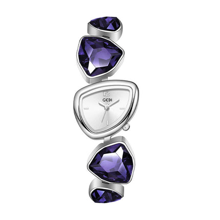 Light Luxury Crystal Diamond Bracelet Watch