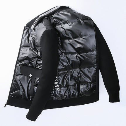 New Winter down jacket for male middle-aged