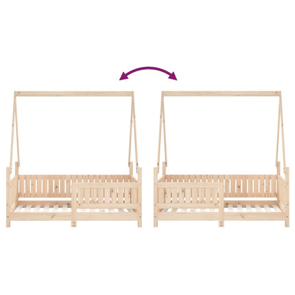 Children's Bed Solid Pine Wood