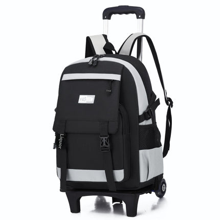 Large Capacity Pull Rod Backpack for School Student