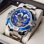 Steel shell blueblack