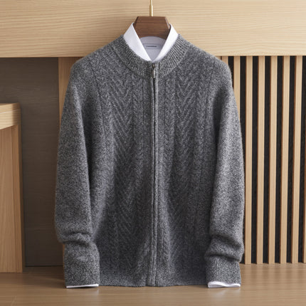 Pure Cashmere Light Luxury Sweater Coat