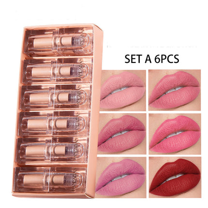 Crystal Square Tube Matte Matte Lipstick Set