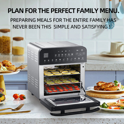 Stainless Steel Double Heating Air Oven