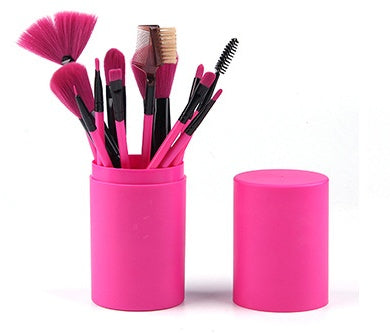 12pcs Eyelash Highlighter Makeup Brush