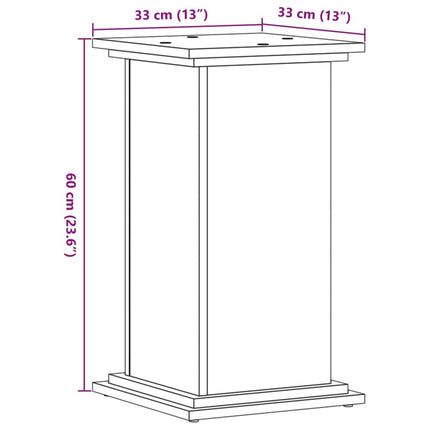 Plant Stand 33x Wood Material