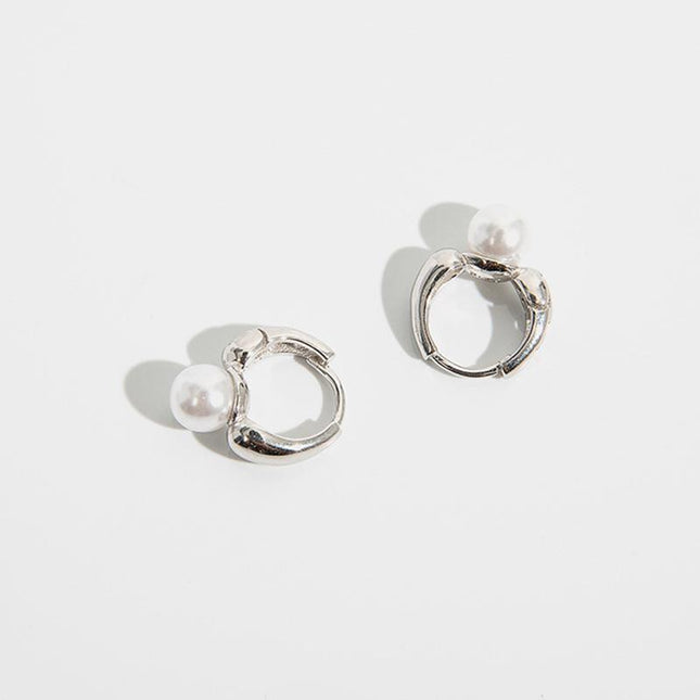 New French Style Pearl Earrings