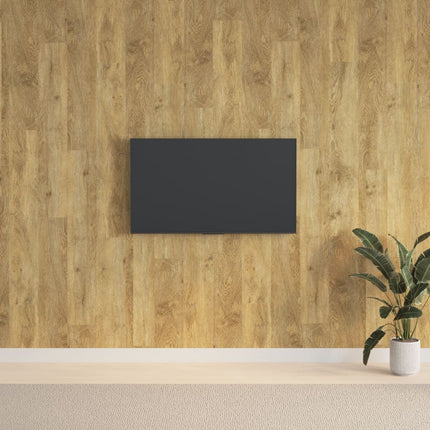 wall panels wood look PVC 2.06 m²