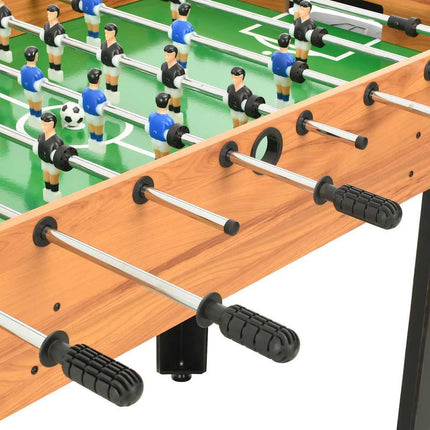 15-in-1 Multispieltisch 121×61×82 cm Ahorn 15-in-1