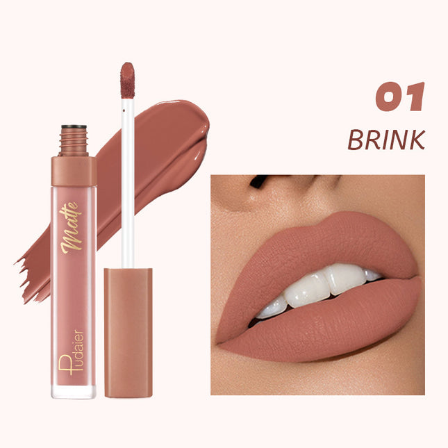 12 Colors Matte Lip Gloss Matte Surface
