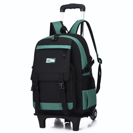 Large Capacity Pull Rod Backpack for School Student