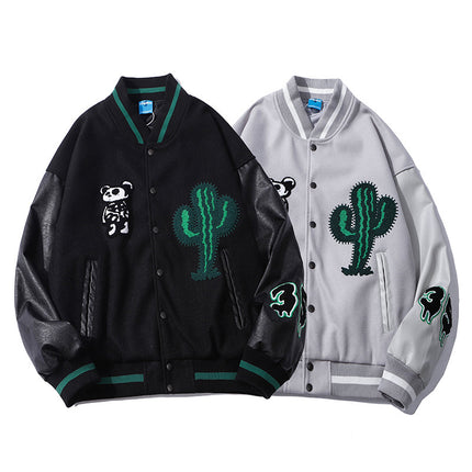 Men's And Women's Winter Loose Retro Jackets