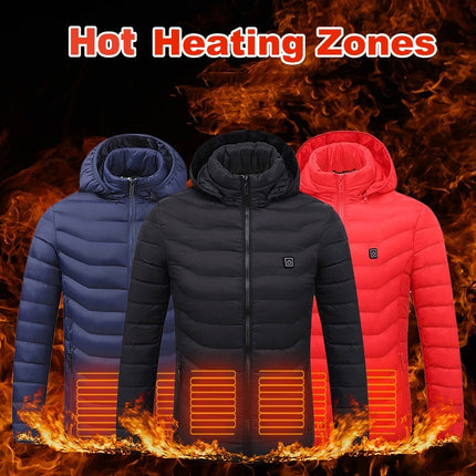 USB Electric Heating Vest Men's Clothes Winter