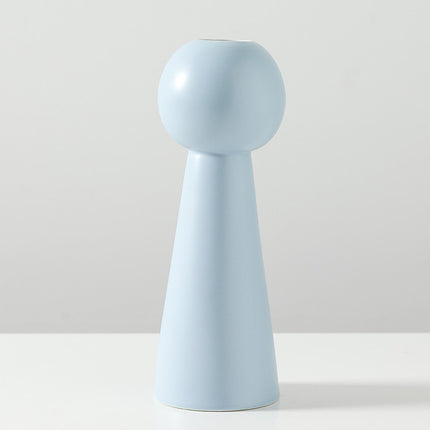 Ceramic Vase Decoration Living Room Home Flower Arrangement