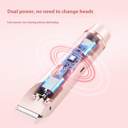 Double Head Shaver Private Pubic Hair Trimmer