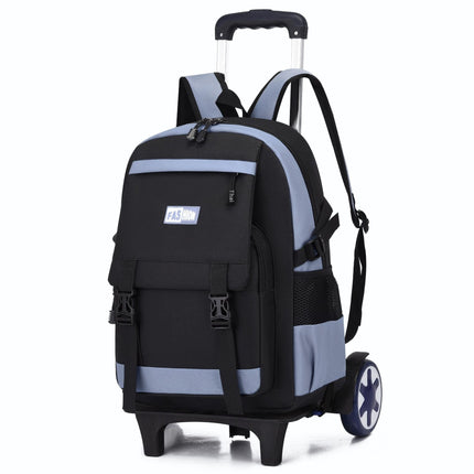 Large Capacity Pull Rod Backpack for School Student