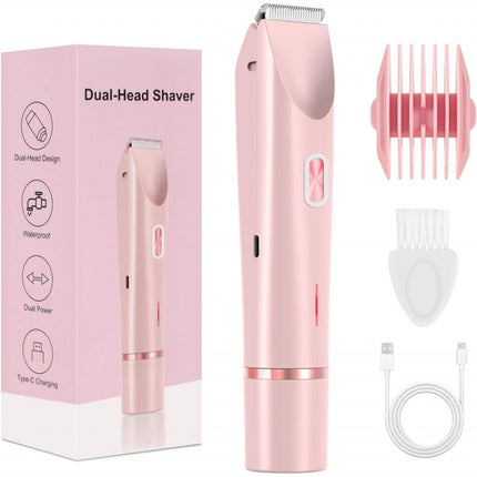 Double Head Shaver Private Pubic Hair Trimmer