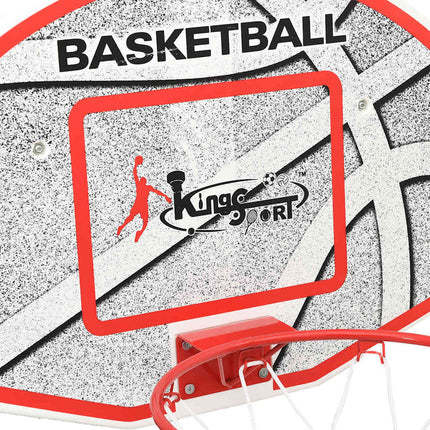 5-teiliges, wandmontiertes Basketballset, 66 x 44,5 cm