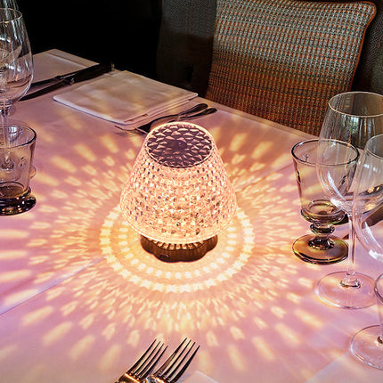 Diamond Crystal Lamp Table Light USB Touch
