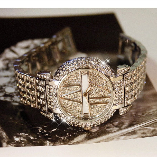Fashion Brand Stainless Steel Bracelet Wrist Watch