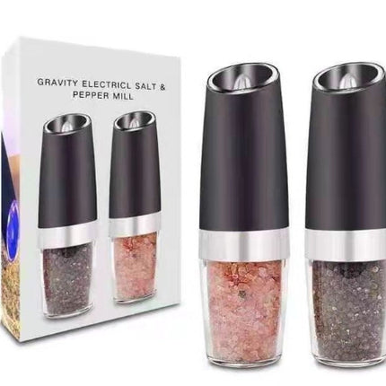 Electric Gravity Pepper Grinder Salt Grinder  Adjustable Coarseness