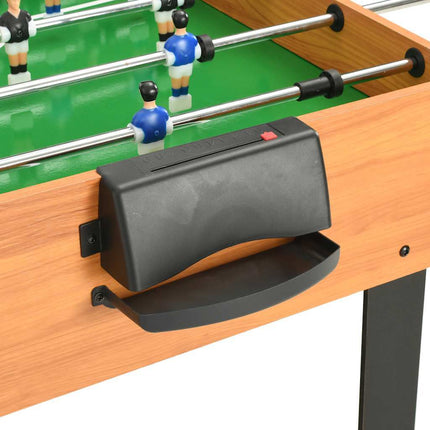 15-in-1 Multispieltisch 121×61×82 cm Ahorn 15-in-1