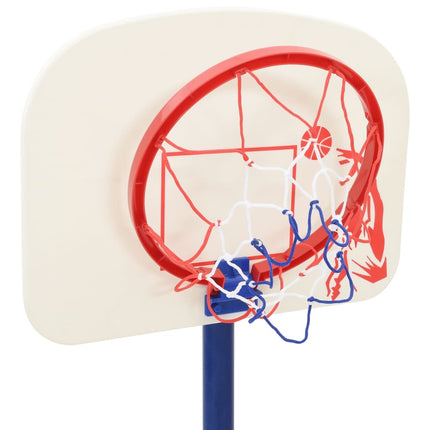 Basketball Hoop with Stand, Ball & Pump, Adjustable 90/121 cm