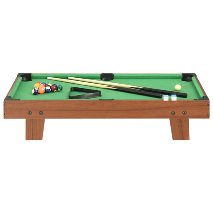 3-Fuß-Mini-Billardtisch 92×52×19 cm und 3-Fuß-Mini-Billardtisch