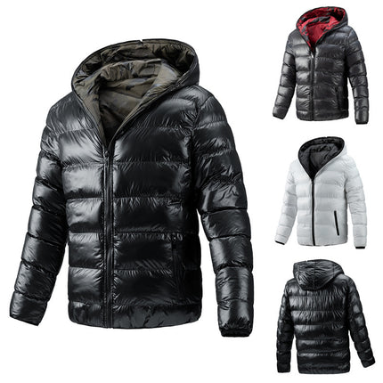 Men's Double-Sided Cotton Cardigan Winter Jacket