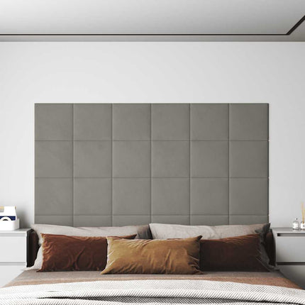 wall panels 12 pcs. velvet 1.08 m²