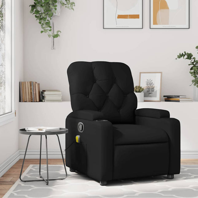 Massage Recliner, Faux Leather