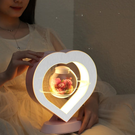 Gift Heart Floating Table LED Night Light