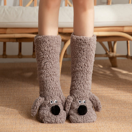 s Winter Warm Non-slip Plush Socks For Women