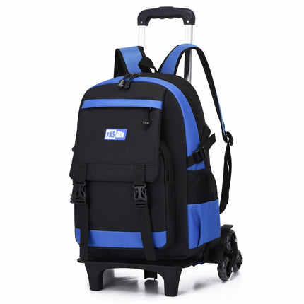Large Capacity Pull Rod Backpack for School Student