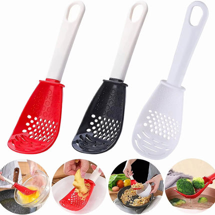 Multifunctional Slotted Spoon Grinding
