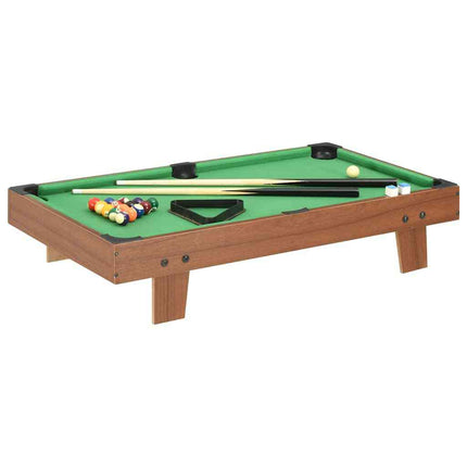 3-Fuß-Mini-Billardtisch 92×52×19 cm und 3-Fuß-Mini-Billardtisch