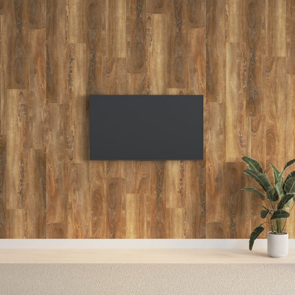 wall panels wood look PVC 2.06 m²