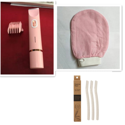 Double Head Shaver Private Pubic Hair Trimmer