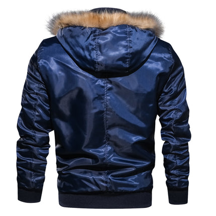 This men's winter flight jacket