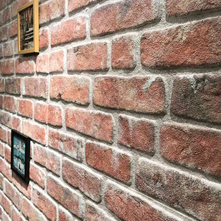 3D-Wandpaneele, 10 Stück, Ziegeloptik, EPS.