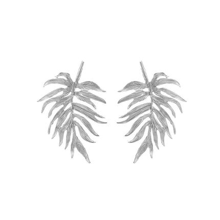 Leaves Simple Earrings In Cold Style