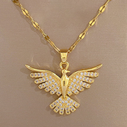 Phoenix Wings Light Necklace