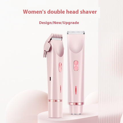 Double Head Shaver Private Pubic Hair Trimmer