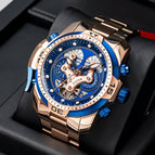 Rose gold blue gold