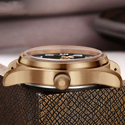 Automatische mechanische Herrenuhr Bronze