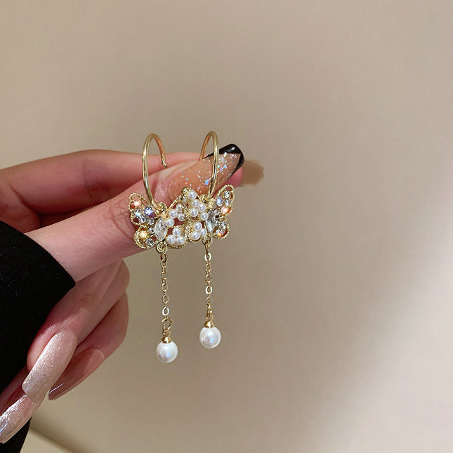 Net Red Temperament Light Earrings