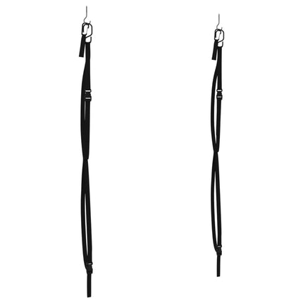 Double Kayak Storage Straps with Paddle Clamps 50 kg